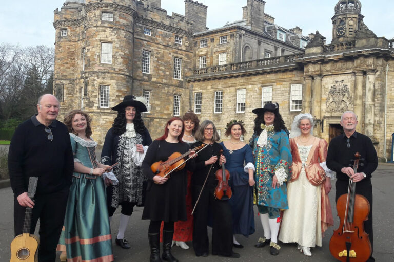 February 2019 After the performance in Holyrood Palace